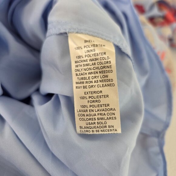 Eliza J Womens Blue Moon Floral Ruffled Asymmetrical Hem Dress Size 8 Fairycore - Picture 5 of 12